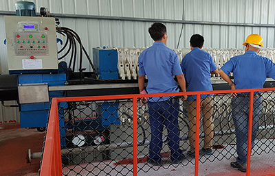 陶瓷污泥壓濾機的分析使用