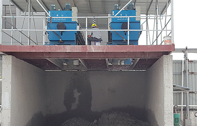 基建離不開砂石 金凱地洗石制砂設備污泥壓濾機