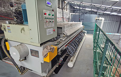 泥漿廂式壓濾機的泄漏原因