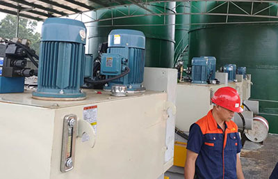 全自動壓濾機PLC控制系統