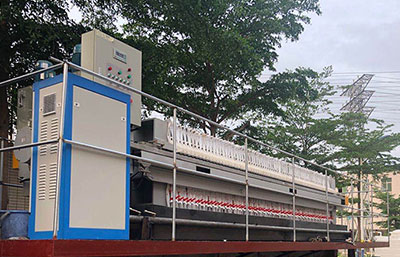 500平的泥漿廂式壓濾機哪里有？多少錢一臺？