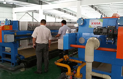 污水處理壓濾機濾布保養(yǎng)的方法