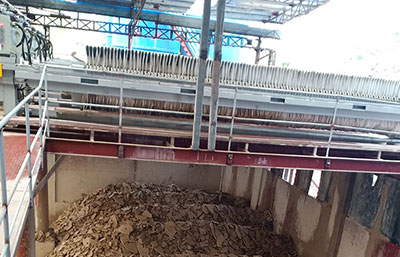 洗沙壓濾機清洗濾布的方法