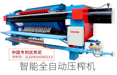 智能全自動壓榨機在水洗高嶺土生產中的應用