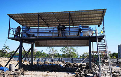 廂式壓濾機進行樁基廢棄泥漿固化處理中的應(yīng)用