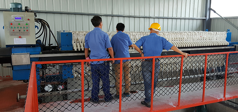 陶瓷污泥壓濾機(jī)的分析使用