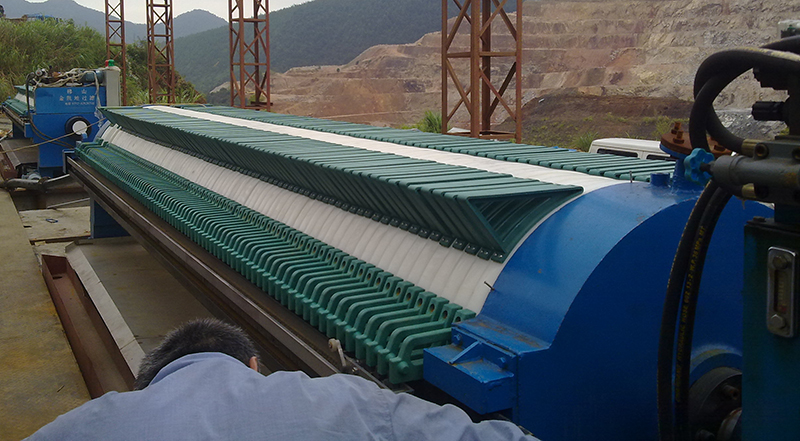 泥漿脫水壓濾機